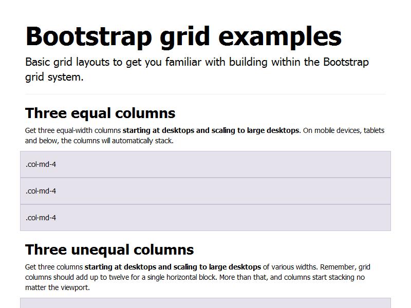 Multiple grids example