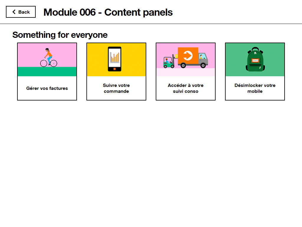 Content panel screenshot