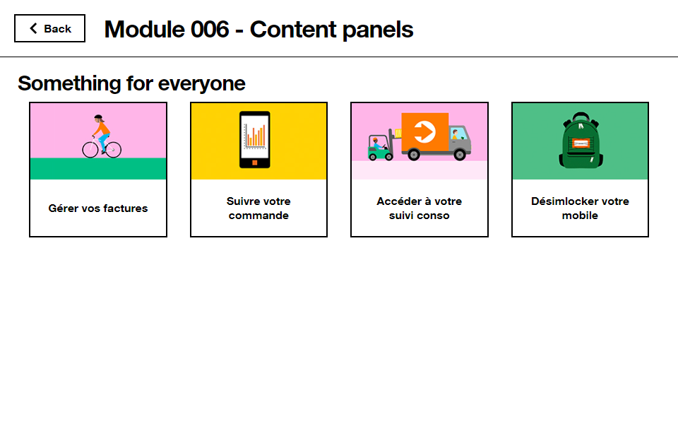 Example Website Content Panel Examples · Boosted
