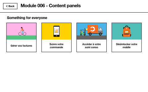 Content panel screenshot
